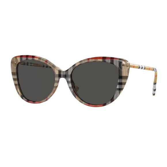 NWT BURBERRY SUNGLASSES VINTAGE CHECK WOMEN - Picture 1 of 3